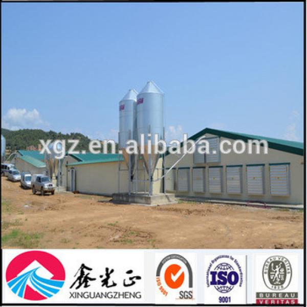 Construction design hot sale prefab poultry house in China #1 image