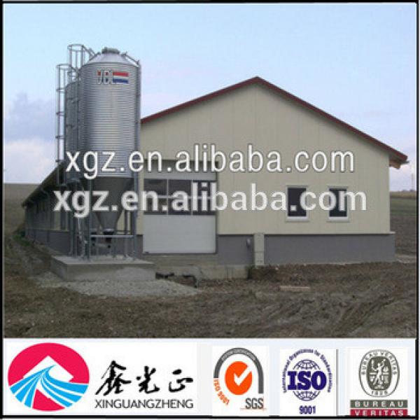 Construction Poultry House Structure,Poultry Farm Building,Prefabricated Chicken Poultry House #1 image