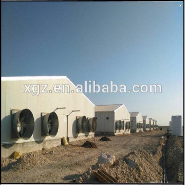 Light weight steel structure chicken house for sale #1 image