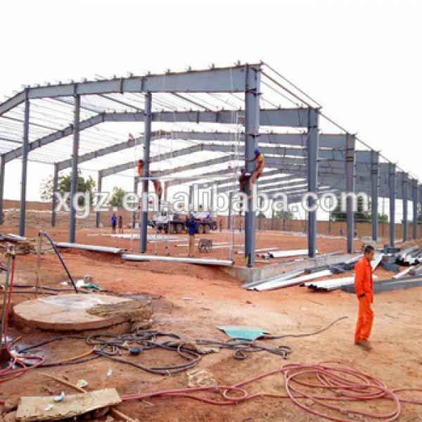 Low Cost Construction Design Steel Workshop In Algeria #1 image