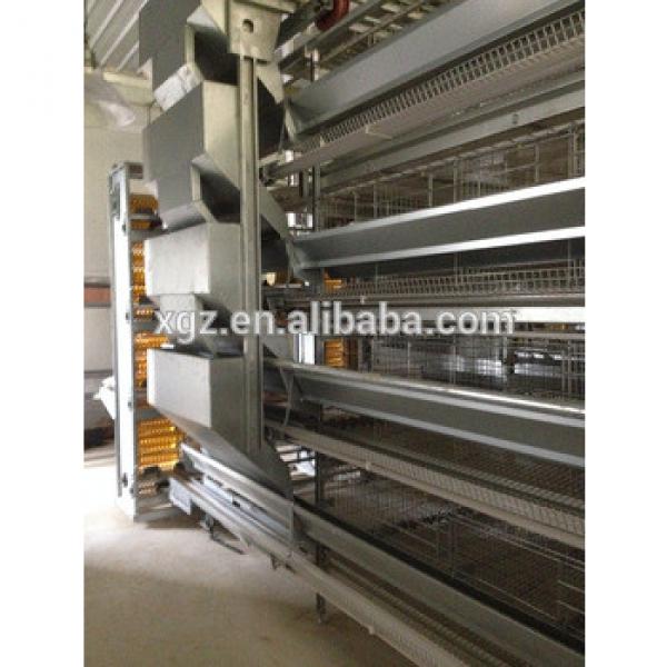 Automatic A/H type layer egg chicken cage poultry farm house design #1 image