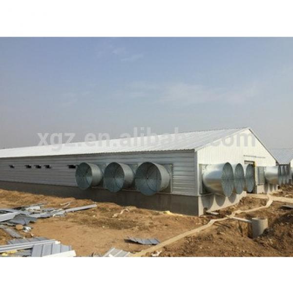 well-formed h type layer egg chicken cage poultry farm house #1 image