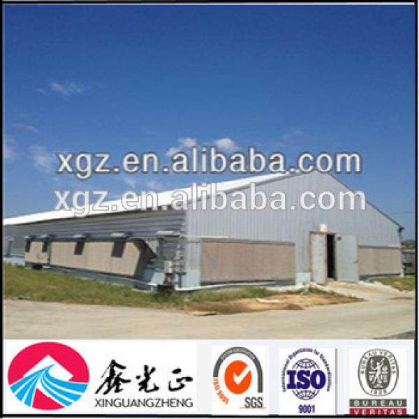China steel structure building prefab poultry house chicken farm #1 image