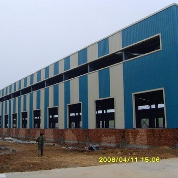 Large Low Cost Long Span Prefab Metal Storage Warehouse #1 image