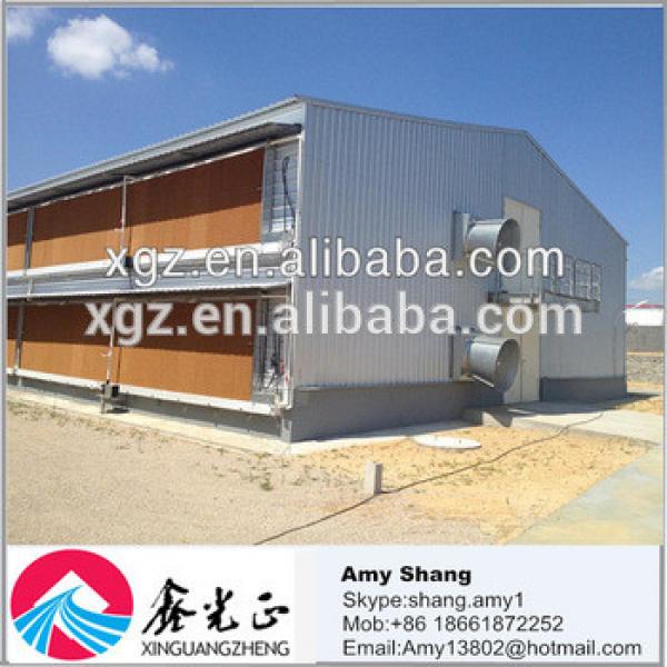 China steel broiler chicken shed/project/plan #1 image
