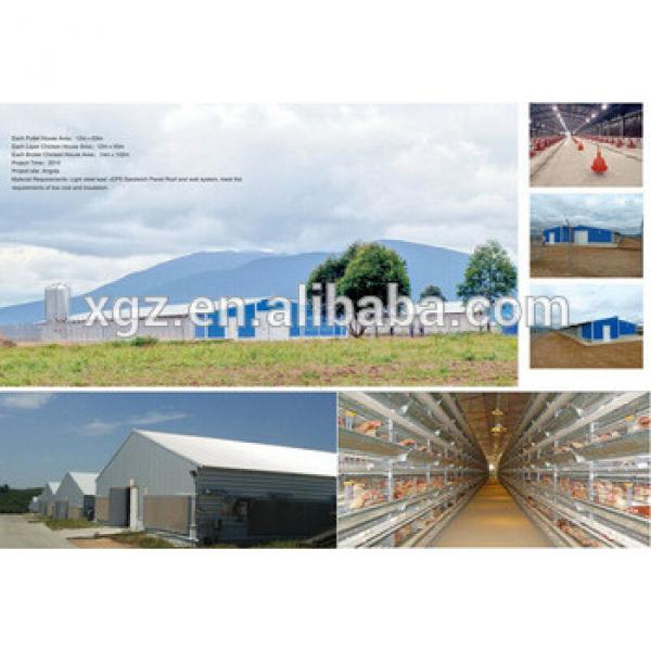 High Quality China Prefab Metal Commercial Low Price Chicken House Farm #1 image