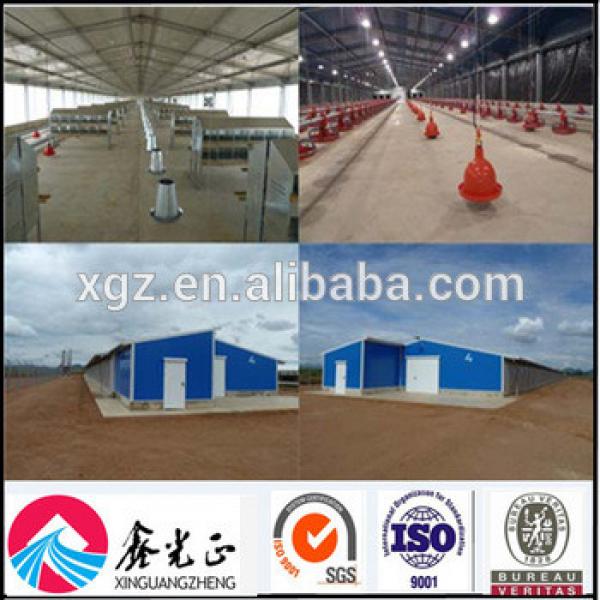 Modern design chicken shed for poultry farms with automatic equipments #1 image