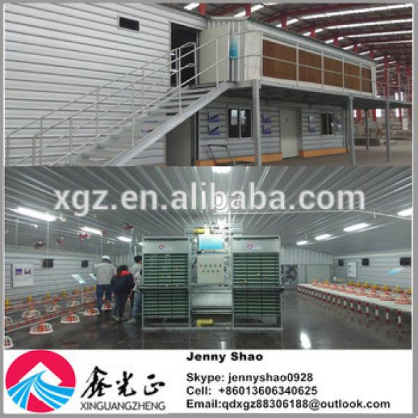 Chicken Poultry Shed Poultry Farm Design Layer Broiler Chicken House #1 image