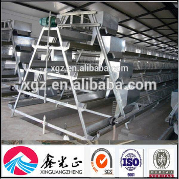 Low cost steel structure poultry shed egg chicken house poultry housing #1 image