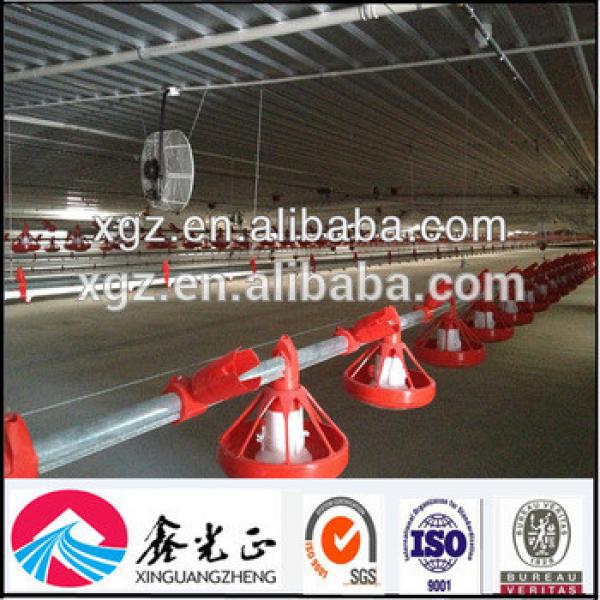 Prefabricated Steel Structure Chicken Farm and poultry house #1 image