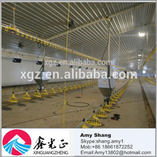 Equipments for poultry raising prefab broiler chicken houses #1 image