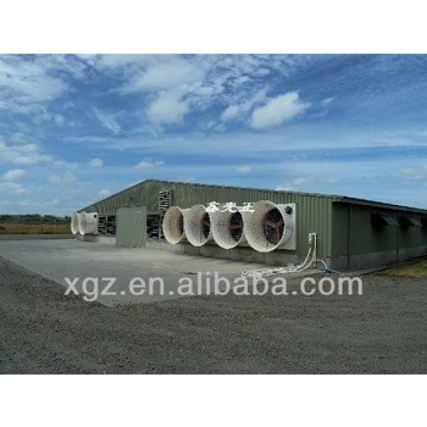 steel structure design poultry farm shed for broilers #1 image