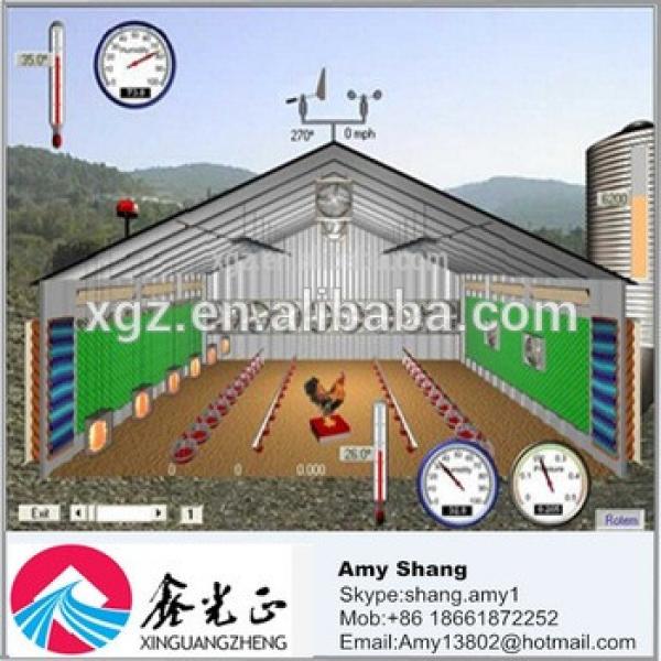 Poultry farming design for broiler chicken house/shed #1 image