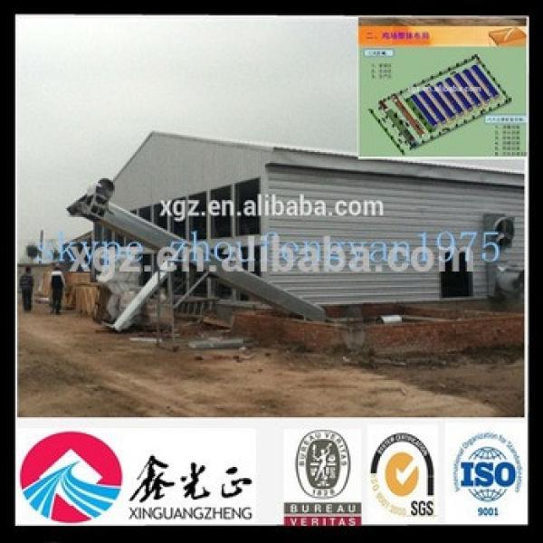 high quality design controlled Steel Structure poultry farm shed #1 image