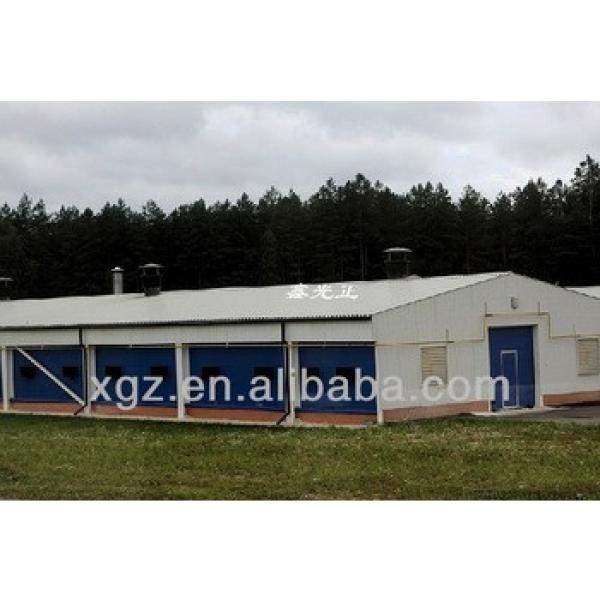 cheap advanced design steel layer poultry farms with automic feeding system #1 image