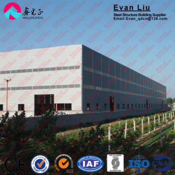 China cheap light prefabricated steel warehouse for sale #1 image