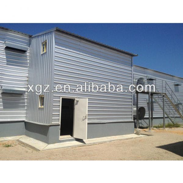 China made low price complete steel chicken house built in Sudan #1 image