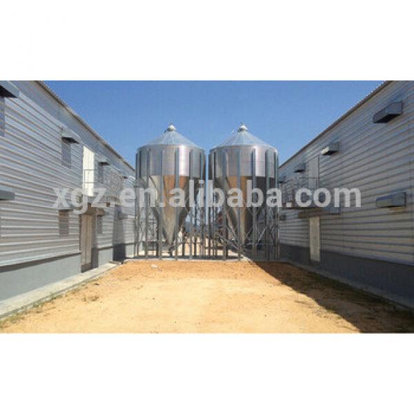 auto feeding equipment and steel chicken shed #1 image