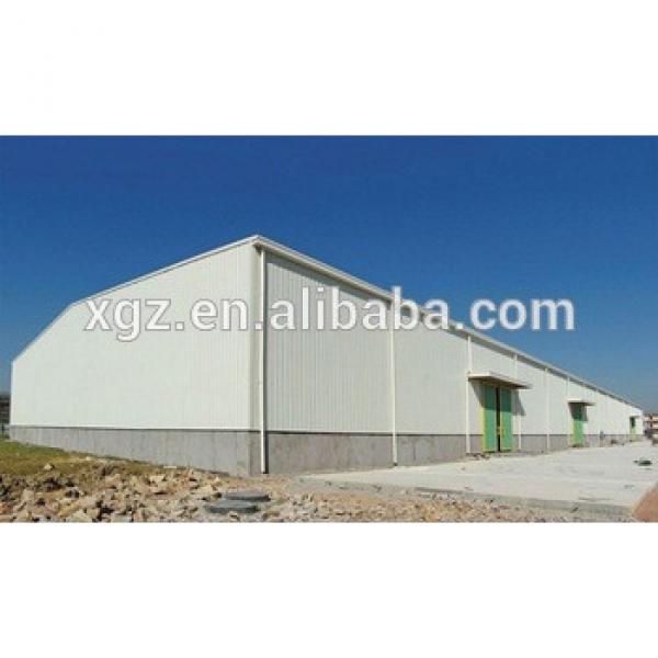 Steel Frame Structure Fabricated Workshop Building #1 image