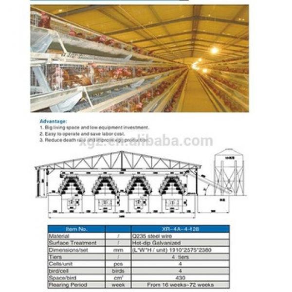 prefab automatic controlled chicken equipment farm #1 image