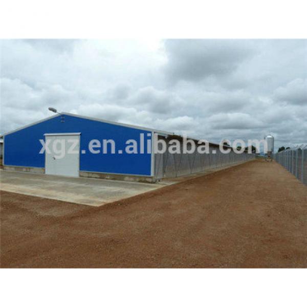 one stop service prefab cheap layer chicken house #1 image