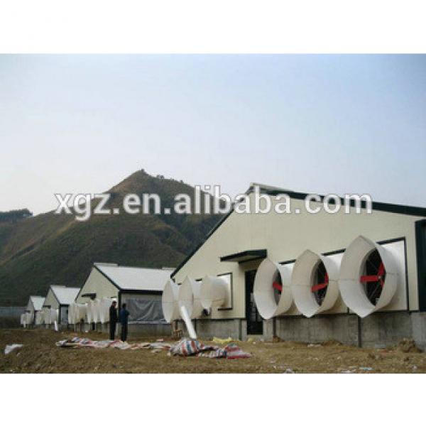 Prefabricated Industrial chicken house #1 image