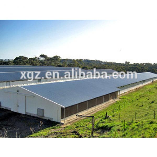 prefabricated poultry chicken house design #1 image