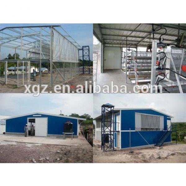 best price modern design chicken use poultry house chicken structure for sale #1 image