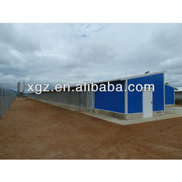 prefabricated poultry chicken housing #1 image