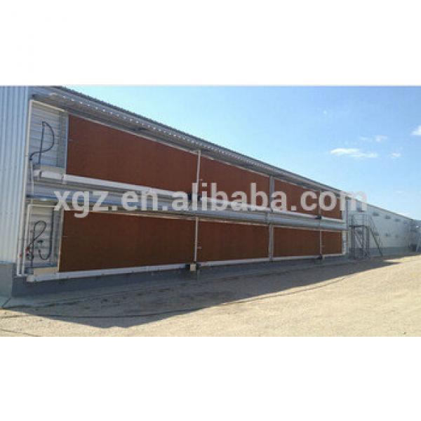 low cost prefab automatic poultry commercial house #1 image