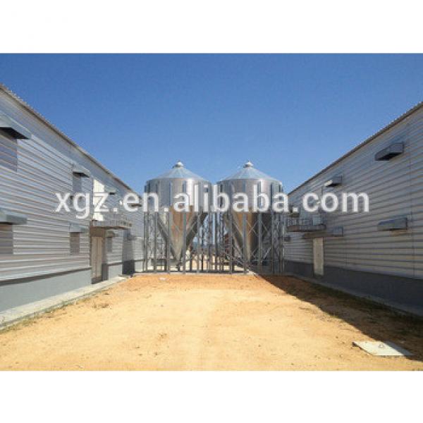 prefabricated steel structure egg chicken house design for layers #1 image