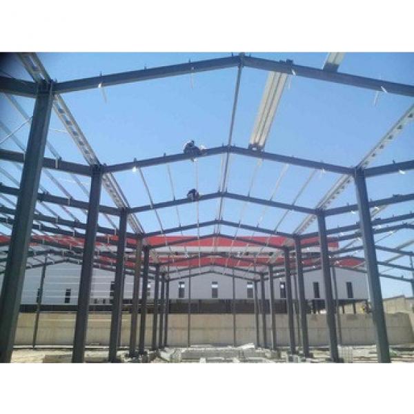 installation fast steel structure used for warehouse and workshop #1 image