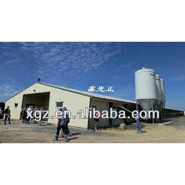 Light frame prefabricaed building chicken poultry house #1 image