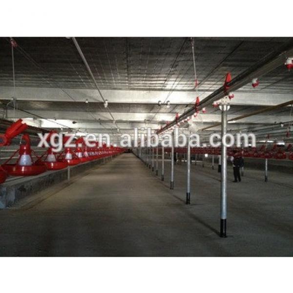 Galvanized steel structural layer chicken shed #1 image