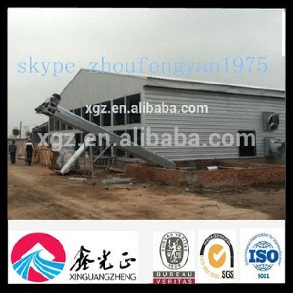 Prefabricated Broiler Poultry House/Farm Poultry Shed #1 image