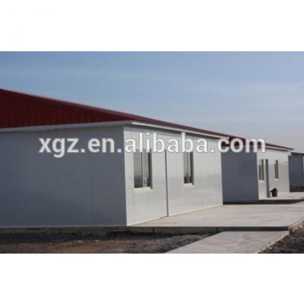 flat roof steel structure prefabricated house for sale #1 image
