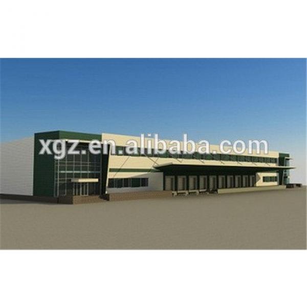colour cladding customized galvanized steel frame buildings #1 image