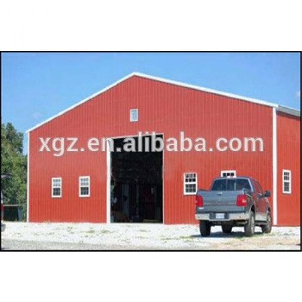 Prefab Steel Structure Farm Storage Garage House #1 image