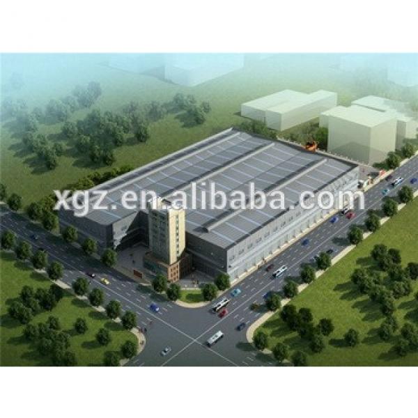 easy assembly steel frame prefabricated light steel structure milk plant #1 image