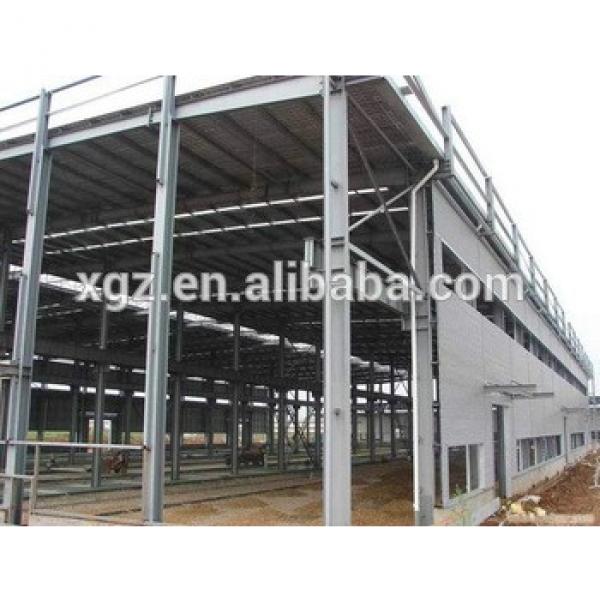 structrual large span galvanized steel workshop layout #1 image