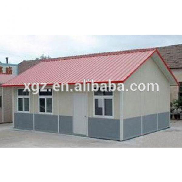 Low cost steel structure sandwich panel beautiful design prefabricated house for sale #1 image