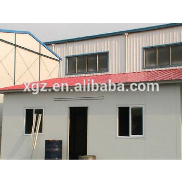 Flat roof steel structure prefabricated metal houses #1 image