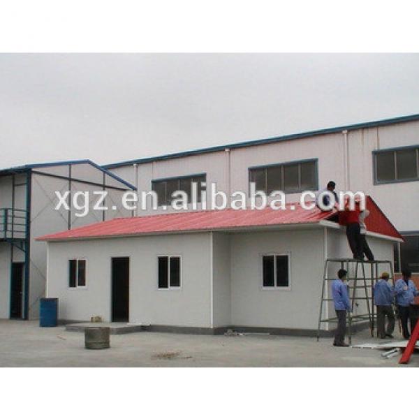 Flat roof steel structure prefabricated house apartment #1 image