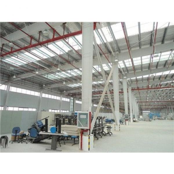 well welded bolted connection prefabricated steel structure workshop #1 image