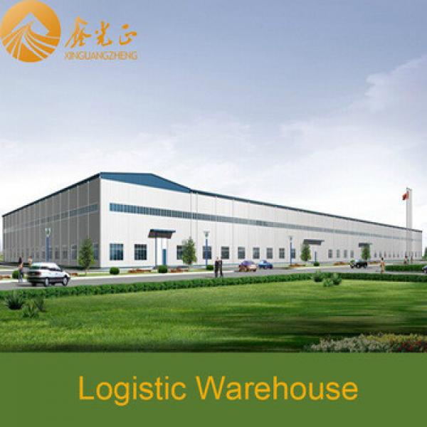 Prefabricated Light Steel Structure Warehouse Building from XGZ #1 image