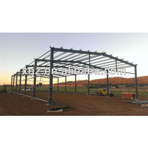 Prefabricated steel structure hay shed #1 image