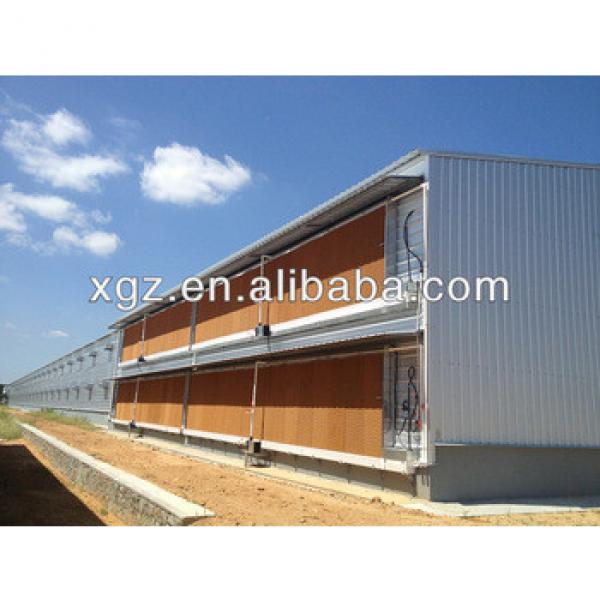 Automatic feeding/drinking broiler chicken house design #1 image