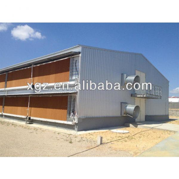metal chicken house broiler poultry shed/house #1 image