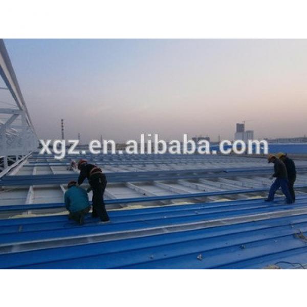 prefab steel roof construction structures steel frame structure roofing #1 image