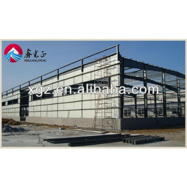 High quality pre fabricated buildings light steel structure warehouse #1 image